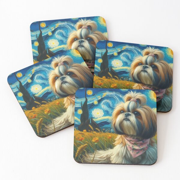 Item preview, Shih Tzu Art #18 | ShihTzu Lovers designed and sold by ksgraphics222.