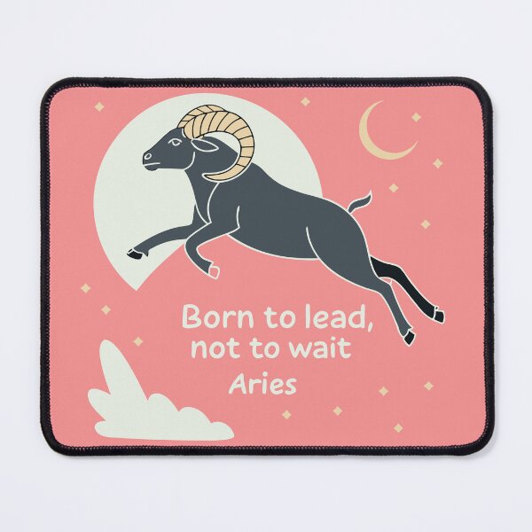 Item preview, Aries Leader Shirt – Bold Zodiac Typography Quote designed and sold by PracticalMarket.