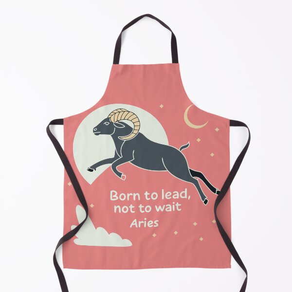 Item preview, Aries Leader Shirt – Bold Zodiac Typography Quote designed and sold by PracticalMarket.