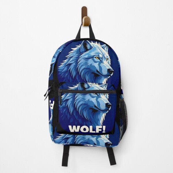 Item preview, Image of a Wolf with a big phrase "WOLF" Inside a circle. designed and sold by Giulivo Store Graphic.