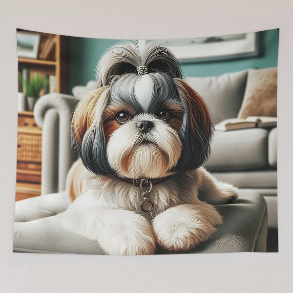 Item preview, Shih Tzu Art #19 | ShihTzu Lovers designed and sold by ksgraphics222.