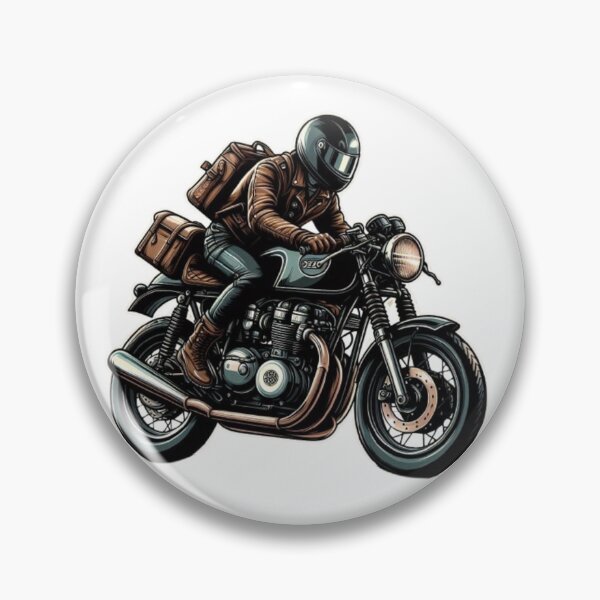 Item preview, Cafe Racer Motorcycle Rider : Automotive Merchandise -  designed and sold by InfmsCorp.