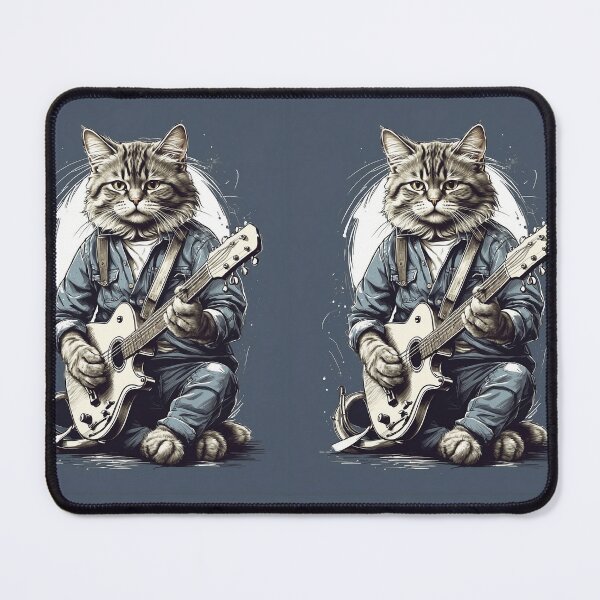 Item preview, Cat Playing Guitar designed and sold by Ryslissa.