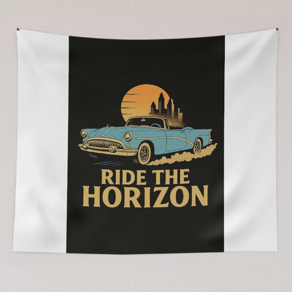 Aperçu de l'œuvre chevaucher l'horizon créée et vendue par Octane Originals.
