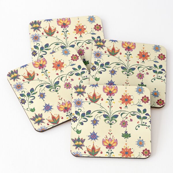Item preview, Colorful Hungarian Folk Art Floral  designed and sold by Jonaree Art Design.