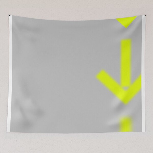 Item preview, Neon yellow arrows down designed and sold by WhalesWay.