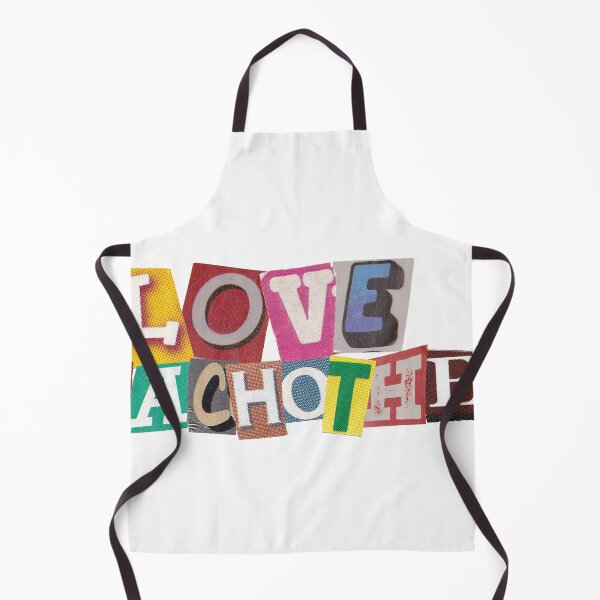 Item preview, Love Eachother Magazine Cutout Quote designed and sold by RosesVisuals.