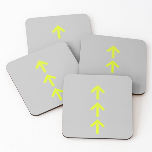 Item preview, Neon yellow arrows up designed and sold by WhalesWay.