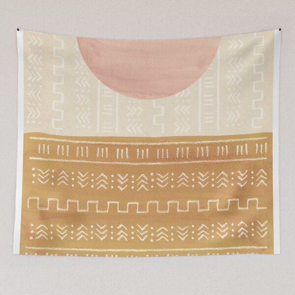 Item preview, Abstract boho sunset designed and sold by WhalesWay.