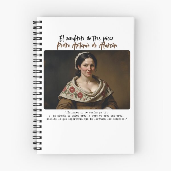 Item preview, Cita de "El sombrero de tres picos" de Pedro Antonio de Alarcón designed and sold by Filologica.