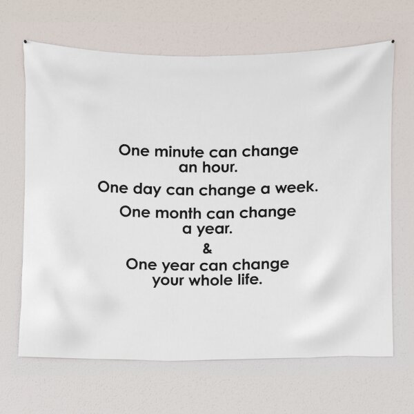 Item preview, One Minute Can Change Everything designed and sold by FlyShop1.