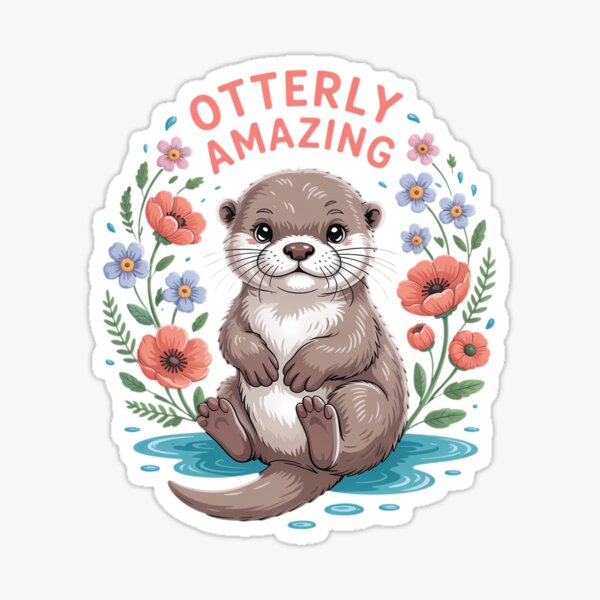 Item preview, Lustiger Otter Otterly Erstaunlicher Otterliebhaber designed and sold by WalshDrawnLaugh.