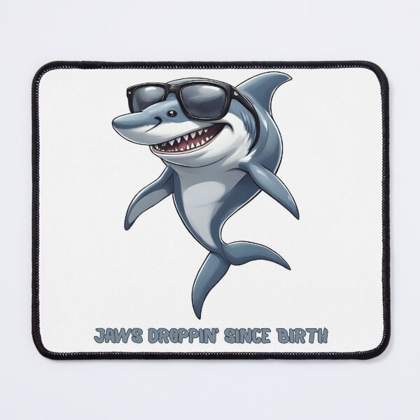 Item preview, Cool Shark Attitude – Jaws Droppin’ Since Birth designed and sold by Pixel--Threads.