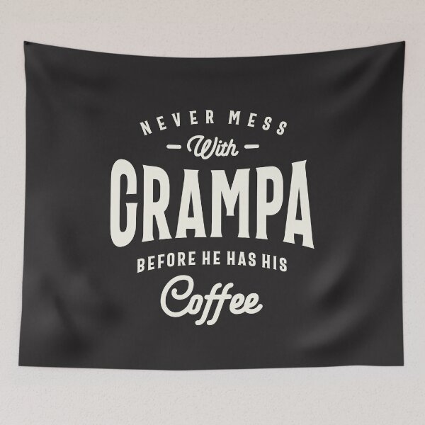 Item preview, Never Mess With Grampa Before Coffee Funny Grandpa designed and sold by cidolopez.