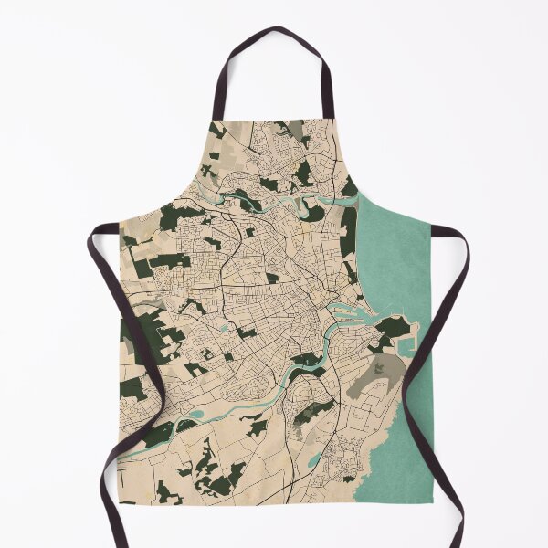 Item preview, Aberdeen City Map of Scotland - Vintage designed and sold by deMAP.
