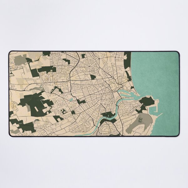 Item preview, Aberdeen City Map of Scotland - Vintage designed and sold by deMAP.