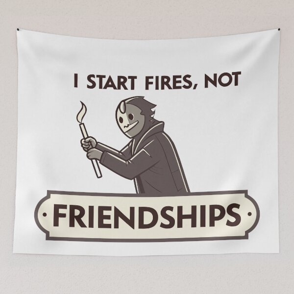 Item preview, Aries Shirt – I Start Fires Not Friendships designed and sold by PracticalMarket.