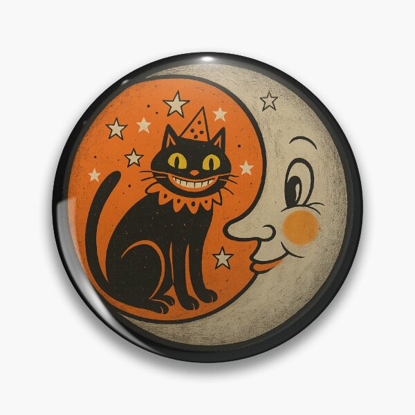 Item preview, Moon & Cat designed and sold by OhNoItsApril .