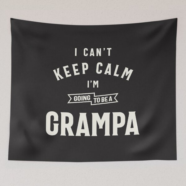 Item preview, Can’t Keep Calm I’m Going To Be a Grampa Announcement designed and sold by cidolopez.