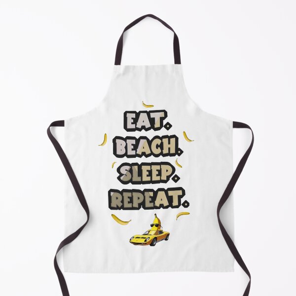 Item preview, Eat. Beach. Sleep. Repeat. - banana designed and sold by BananaLocaStyle.