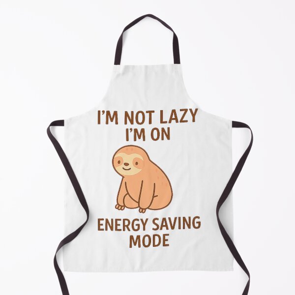 Item preview, Camiseta Preguiça Fofa – “I’m Not Lazy, I’m on Energy Saving Mode” designed and sold by SORVas.