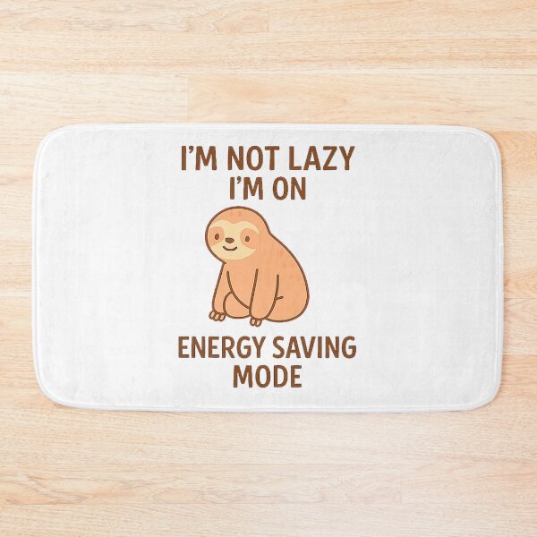 Item preview, Camiseta Preguiça Fofa – “I’m Not Lazy, I’m on Energy Saving Mode” designed and sold by SORVas.