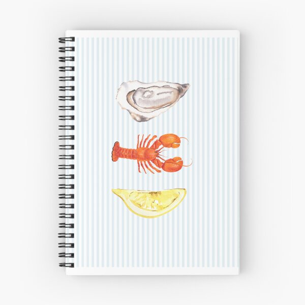 Item preview, Oyster, Lobster, and Lemon Art designed and sold by Allison Diane Designs.