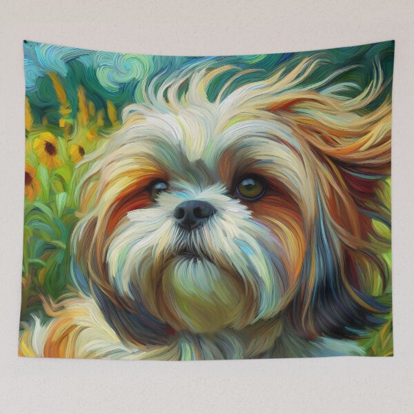 Item preview, Shih Tzu Art #22 | ShihTzu Lovers designed and sold by ksgraphics222.