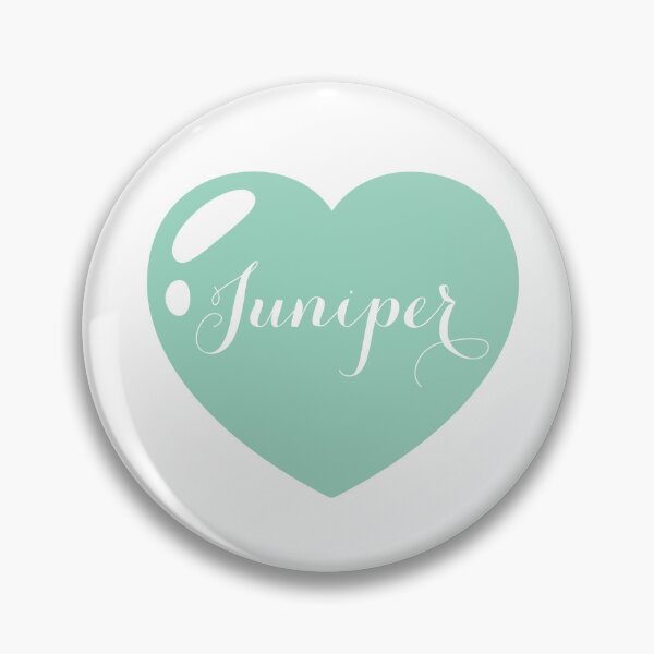 Item preview, Juniper Name with Green Heart  designed and sold by Monika Howarth.