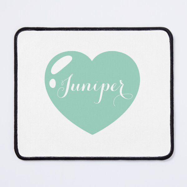 Item preview, Juniper Name with Green Heart  designed and sold by Monika Howarth.