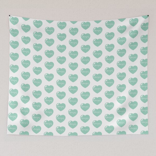 Item preview, Juniper Name with Green Heart  designed and sold by Monika Howarth.