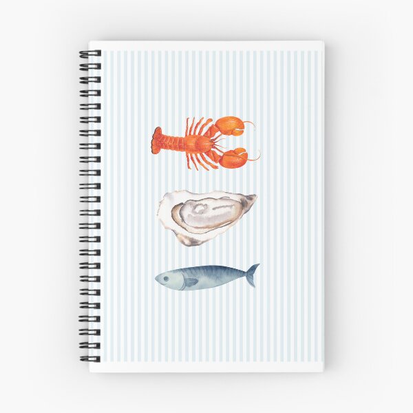Item preview, Oyster, Lobster, and Sardine Art designed and sold by Allison Diane Designs.