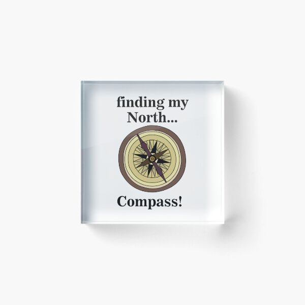 Item preview, Compass Instrument Navigation Direction Funny  designed and sold by Nisha Prabhu.