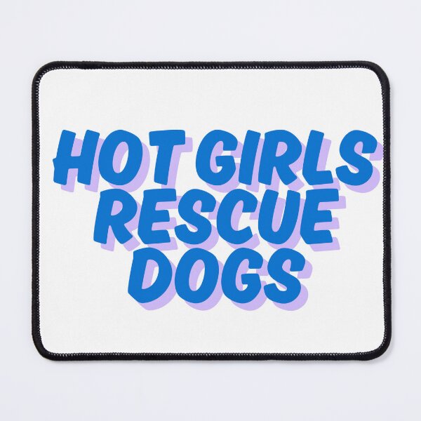 Item preview, Hot girls rescue dogs designed and sold by rhk99.