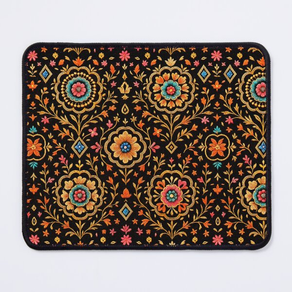 Item preview, Luxurious Embroidered Floral Pattern designed and sold by SUNAGIMO9999.