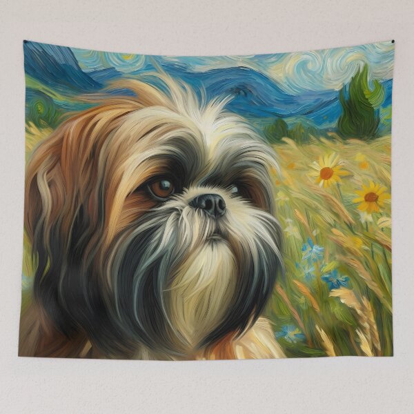 Item preview, Shih Tzu Art #23 | ShihTzu Lovers designed and sold by ksgraphics222.