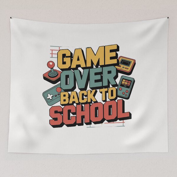 Item preview, Game Over Back To School designed and sold by universe-hold ⭐⭐⭐⭐⭐.