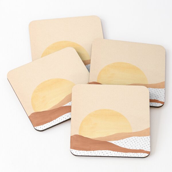 Item preview, Warm boho landscape designed and sold by WhalesWay.