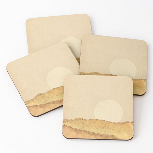 Item preview, Abstract warm sunset, desertscape designed and sold by WhalesWay.