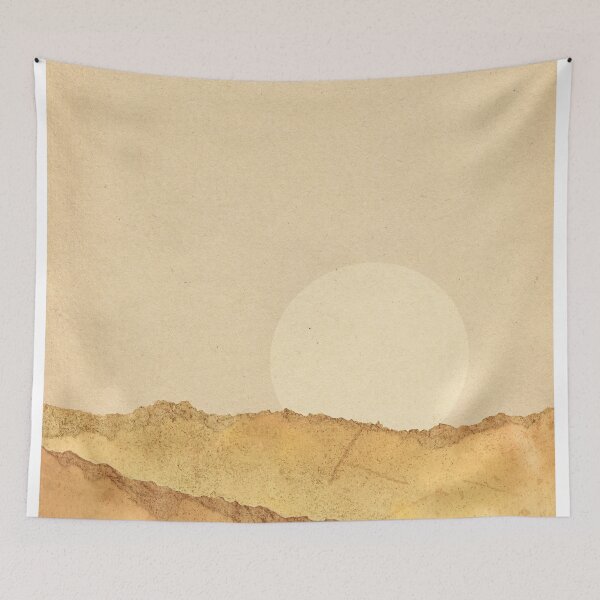 Item preview, Abstract warm sunset, desertscape designed and sold by WhalesWay.