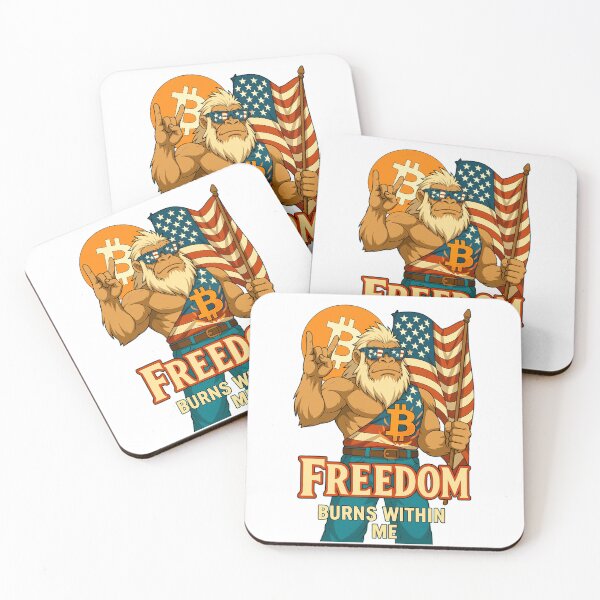 Item preview, Freedom Ape – Patriotic Bitcoin Rebel Design designed and sold by BitCrop.