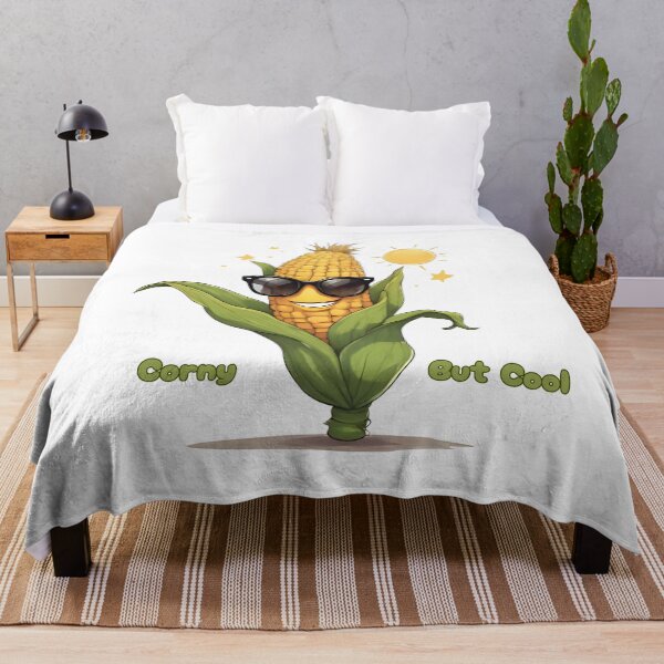 Item preview, Corny But Cool – Summer's Sweetest Joke designed and sold by Pixel--Threads.