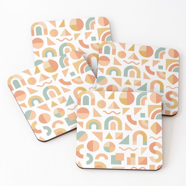 Item preview, Geometric shapes pattern designed and sold by QCena.