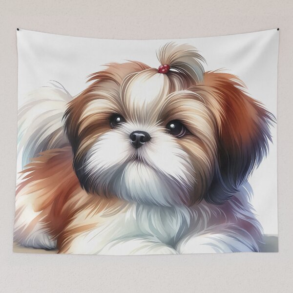 Item preview, Shih Tzu Art #25 | ShihTzu Lovers designed and sold by ksgraphics222.