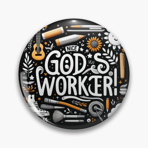 Item preview, God's worker by FutureWorldArt designed and sold by FutureWorldArt.