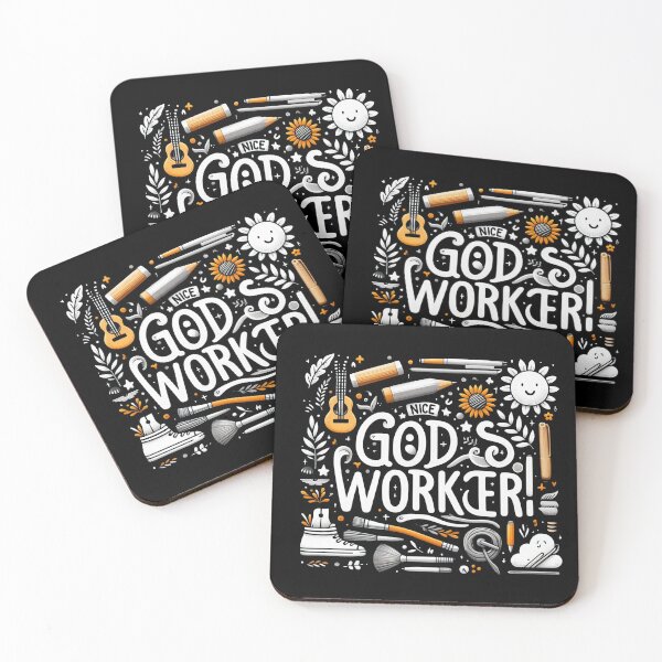 Item preview, God's worker by FutureWorldArt designed and sold by FutureWorldArt.