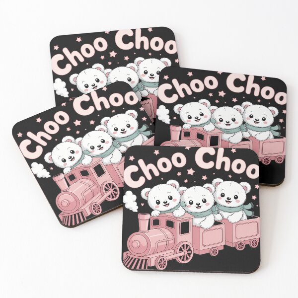 Item preview, Teddy Bears And Choo Choo Train designed and sold by WalshDrawnLaugh.