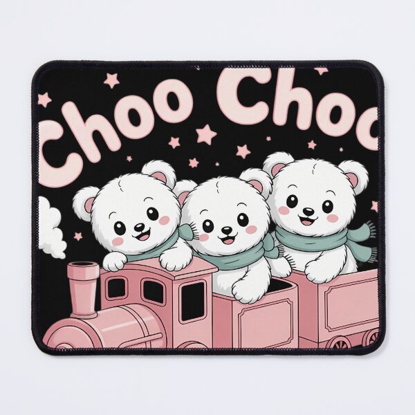 Item preview, Teddy Bears And Choo Choo Train designed and sold by WalshDrawnLaugh.