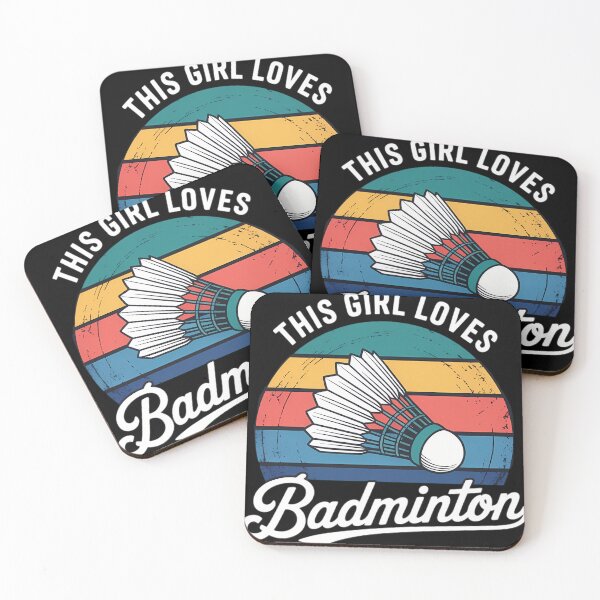 Item preview, This Girl Loves Badminton Kids Badminton Cute designed and sold by WalshDrawnLaugh.