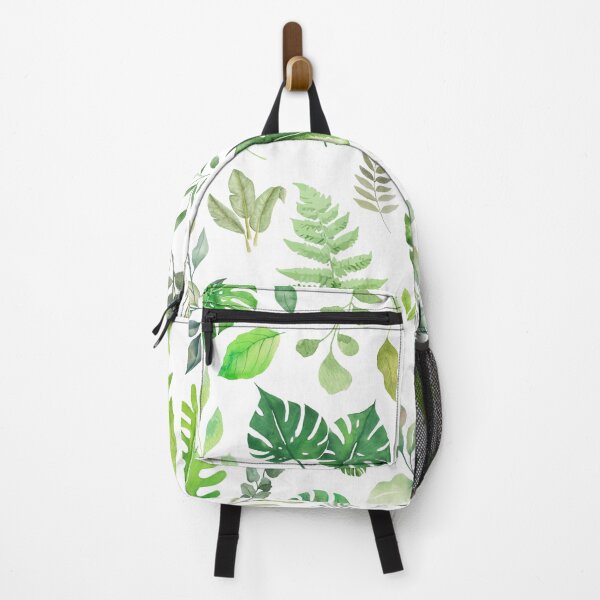 Aperçu de l'œuvre Motif de feuilles à l'aquarelle – Botanical Naturecore Design créée et vendue par Softglow-Studio.